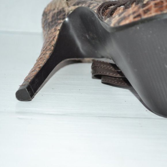 Chinese Laundry Snakeskin Stiletto Heels 6.5 - Picture 5 of 7